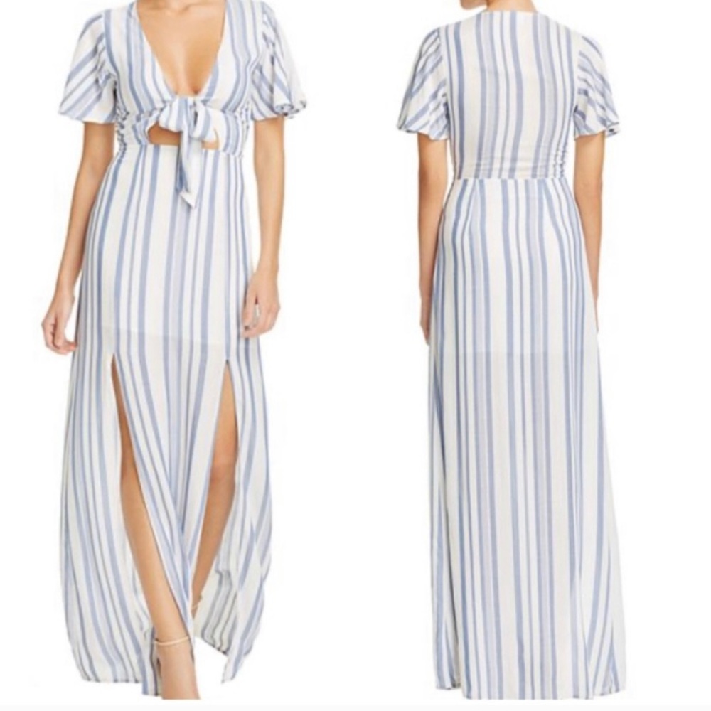 Lost + Wander Marina Stripe Maxi Dress